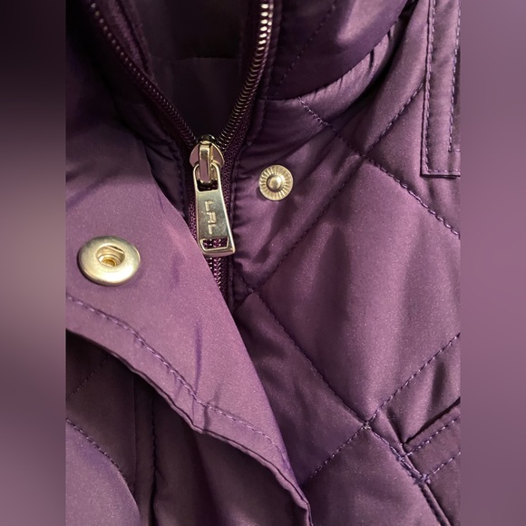 EUC Lauren Ralph Lauren Quilted Coat - Picture 9 of 11